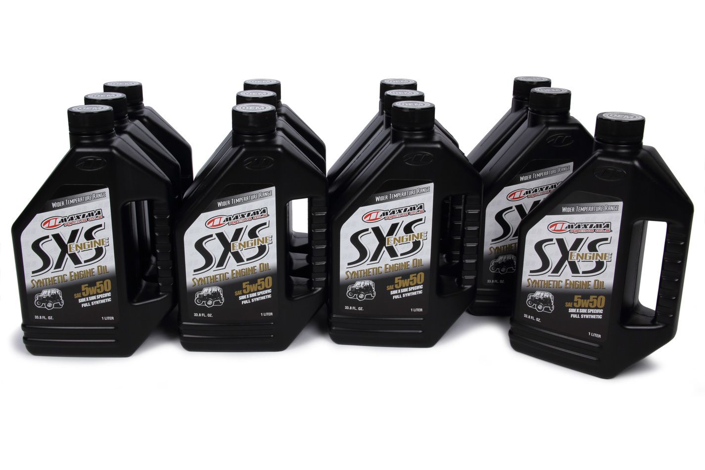 MAXIMA RACING OILSSXS Engine Full Syntheti c 5w50 Case 12 x 1 Liter