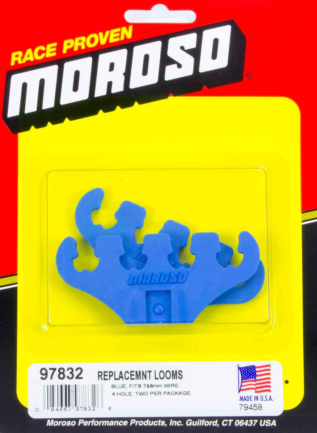 MOROSOBlue 4-Hole Wire Loom