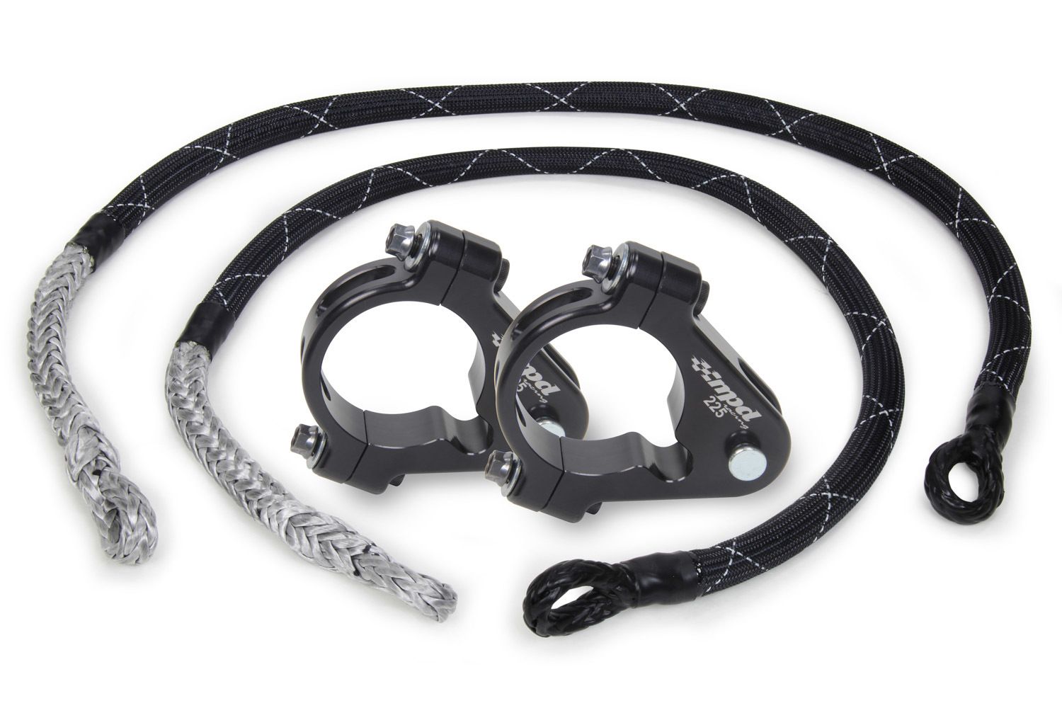 MPD RACING Axle Tether Pair With 2.25in Clamps
