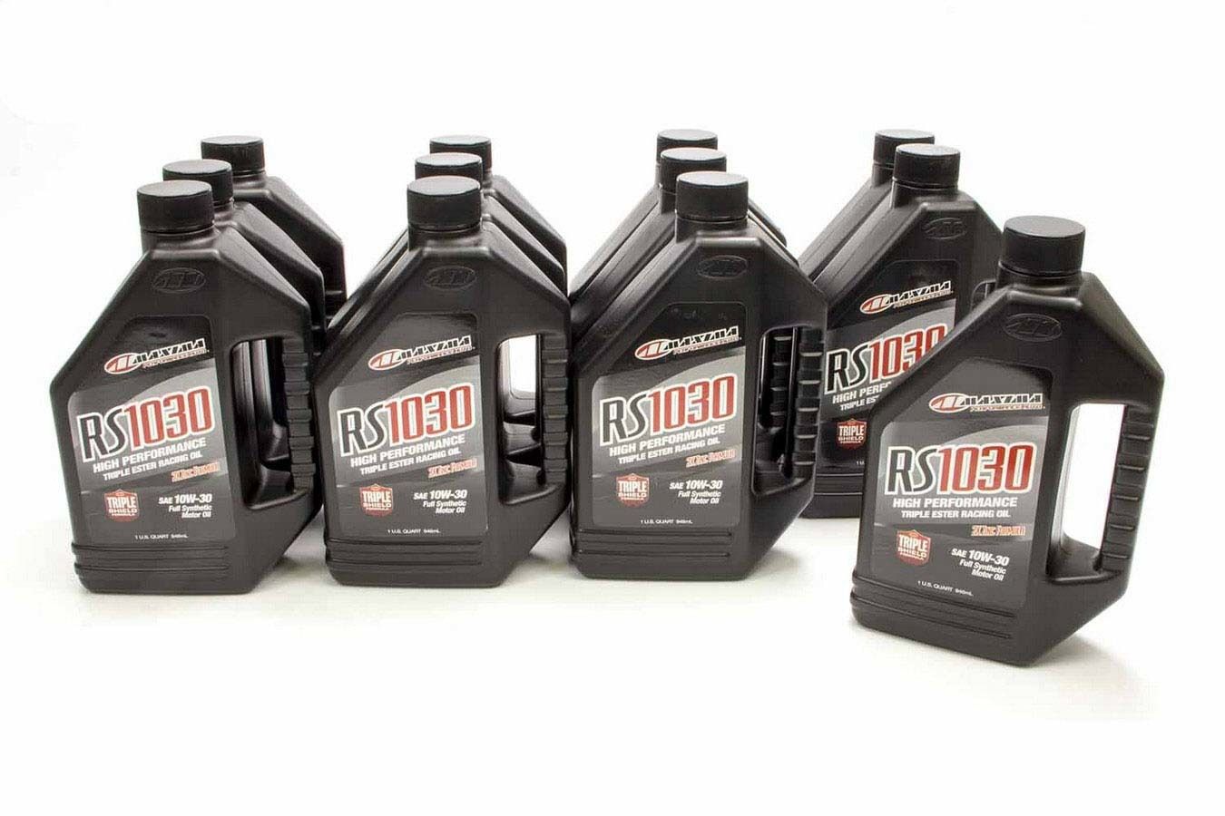 MAXIMA RACING OILS10w30 Synthetic Oil Case 12x1 Quart RS1030