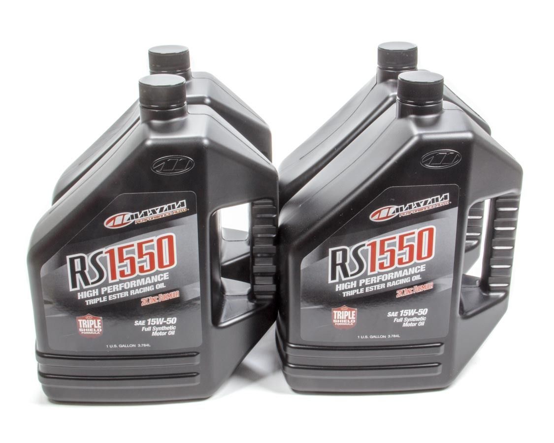 MAXIMA RACING OILS15w50 Synthetic Oil Case 4x1 Gallon RS1550