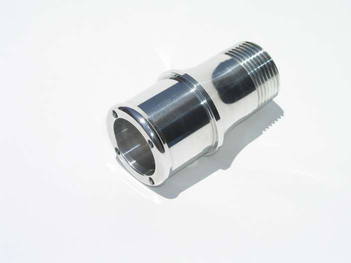 MEZIERE1.50in Hose W/P Fitting Polished