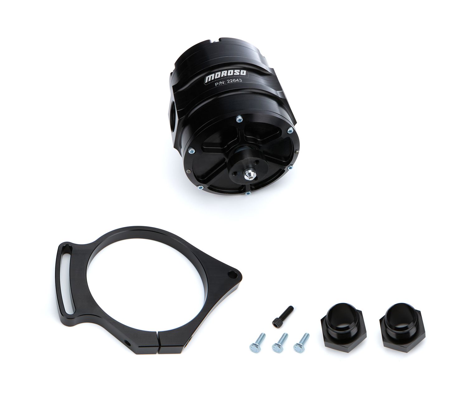 MOROSOPro Mod 4-Vane Vacuum Pump w/Brkts. & Hdwr