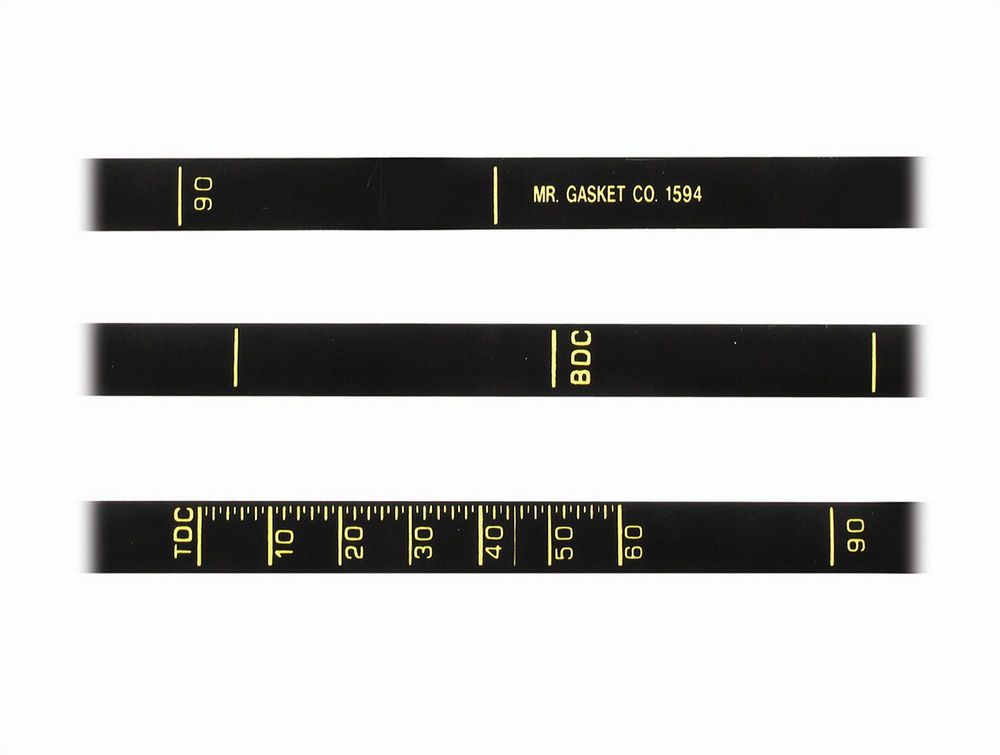 MR. GASKETSb Ford 6-3/8in Timing Tape