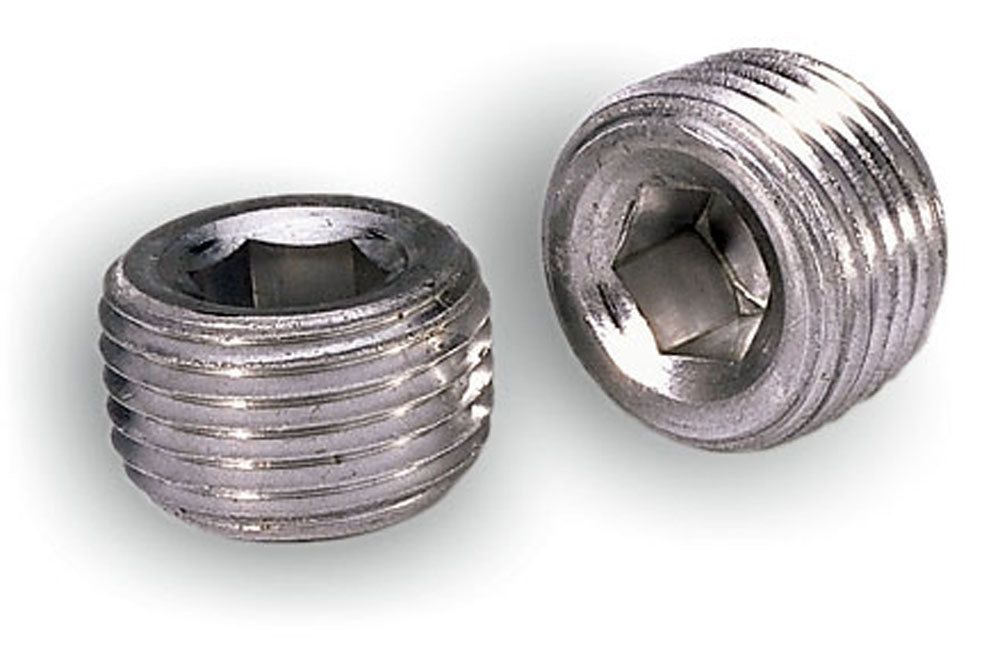 MOROSO1/2innpt Alum Pipe Plugs
