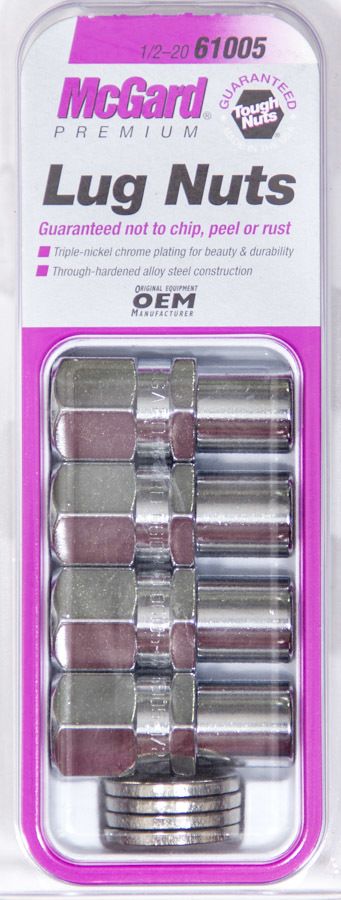 MCGARD LUG NUT 1/2 STD SHANK RACING (4)
