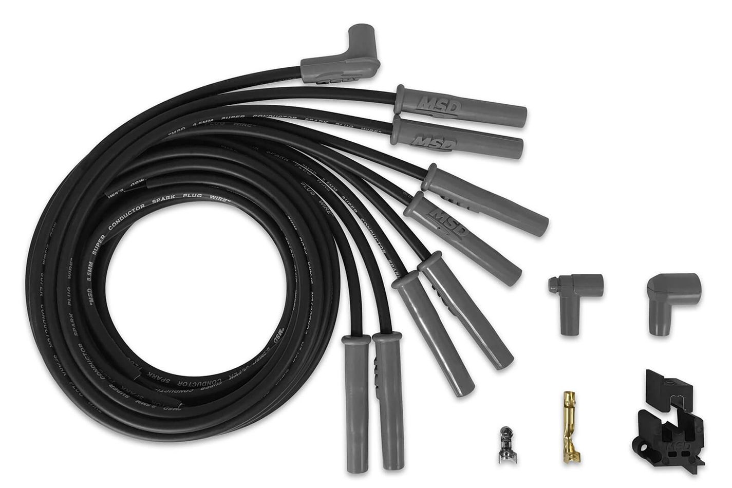 MSD IGNITION8.5MM Spark Plug Wire Set - Black