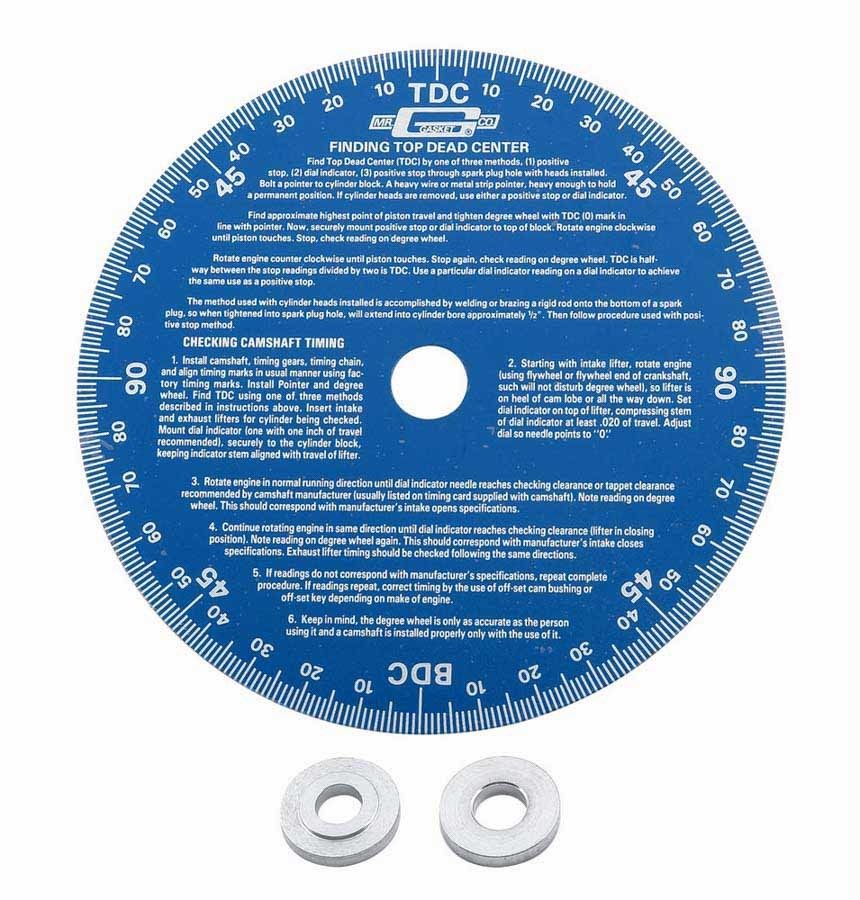 MR. GASKETUniversal Degree Wheel 7 inch