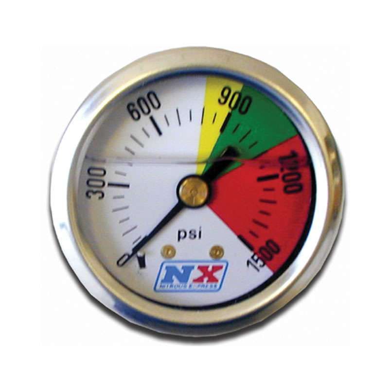 NITROUS EXPRESS Nitrous Pressure Gauge 0-1500psi
