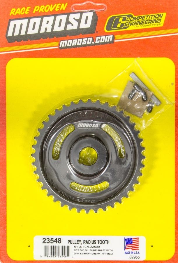 MOROSODry Sump Pump Pulley 40T- Radius Tooth