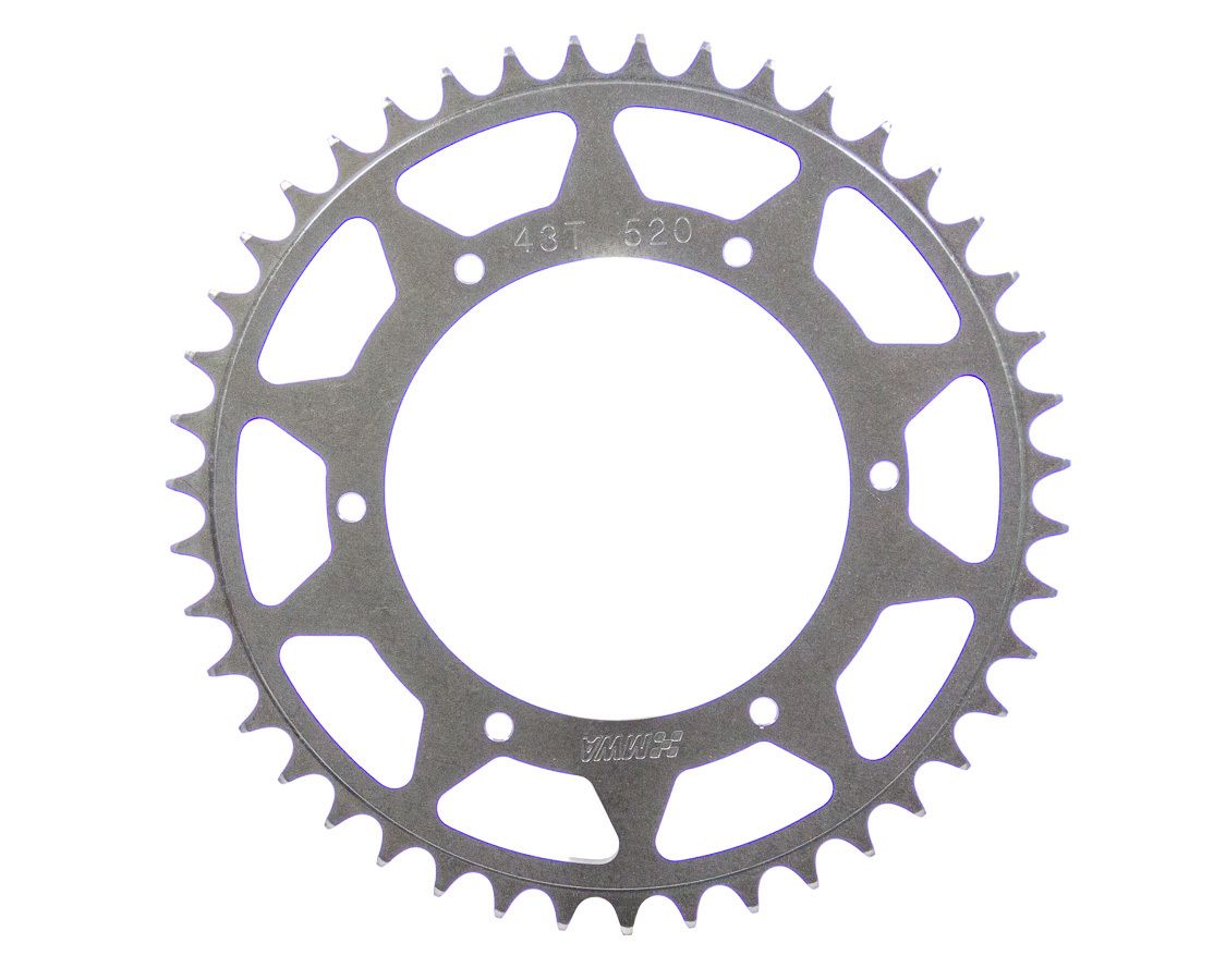 M AND W ALUMINUM PRODUCTS Rear Sprocket 43T 5.25 BC 520 Chain