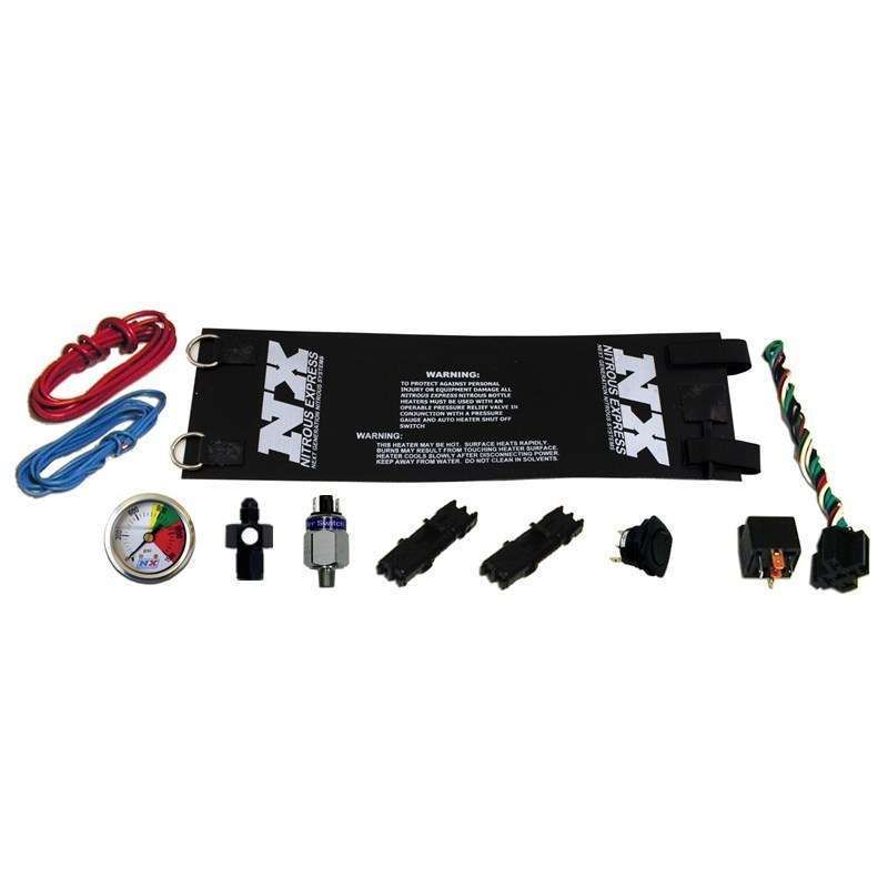 NITROUS EXPRESS HD Fully Automatic Bottle Heater w/D6 Gauge