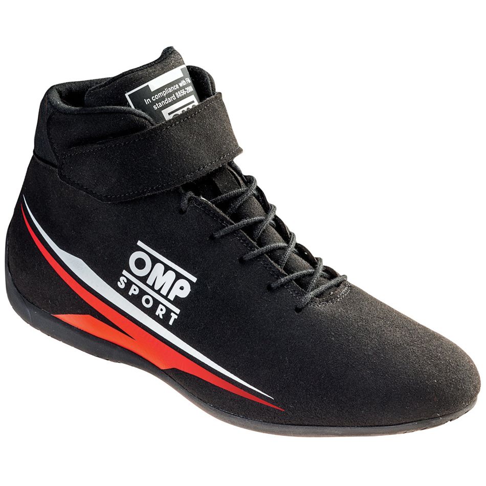 OMP RACING, INC. OMP Sport Shoes MY 2018 Black Size 41 US 7 1/2