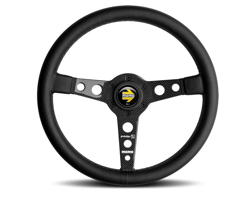 MOMO AUTOMOTIVE ACCESSORIESPrototipo Steering Wheel Leather Carbon Fiber