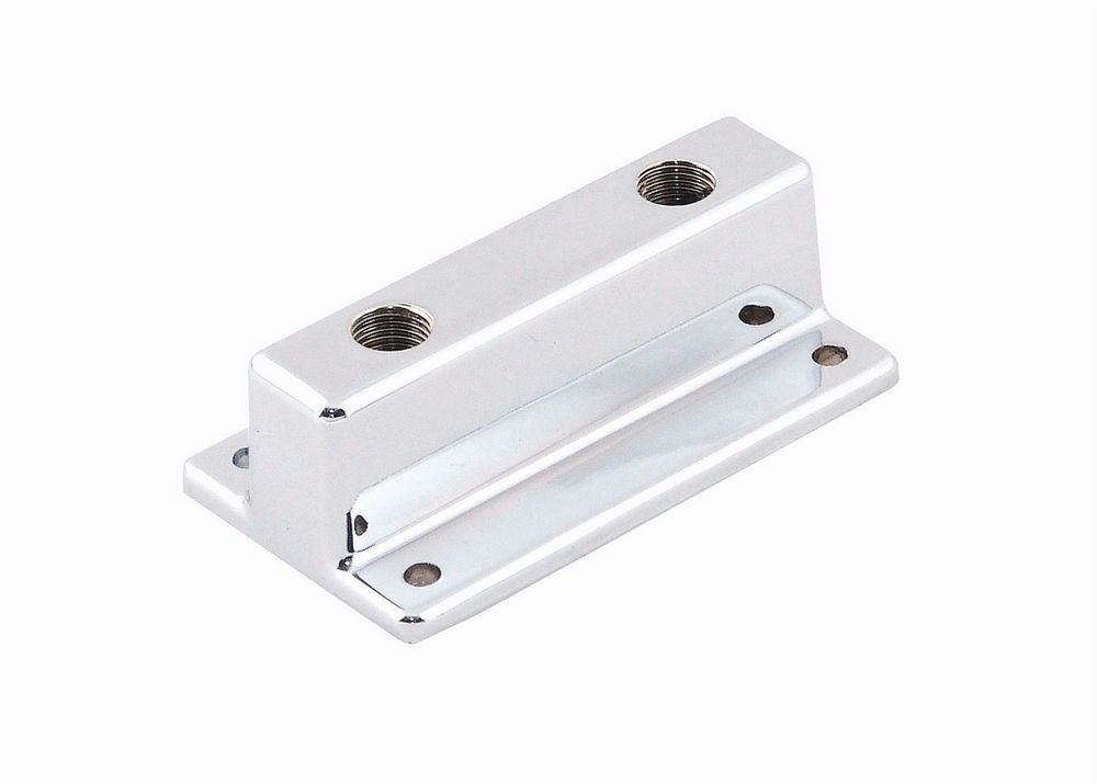 MR. GASKET2-Hole Fuel Log Block
