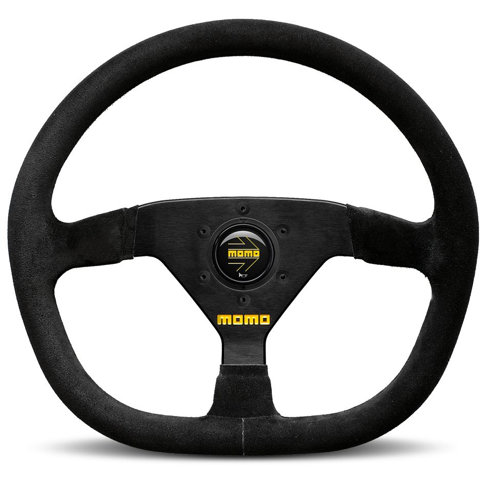 MOMO AUTOMOTIVE ACCESSORIESMOD 88 Steering Wheel Black Suede
