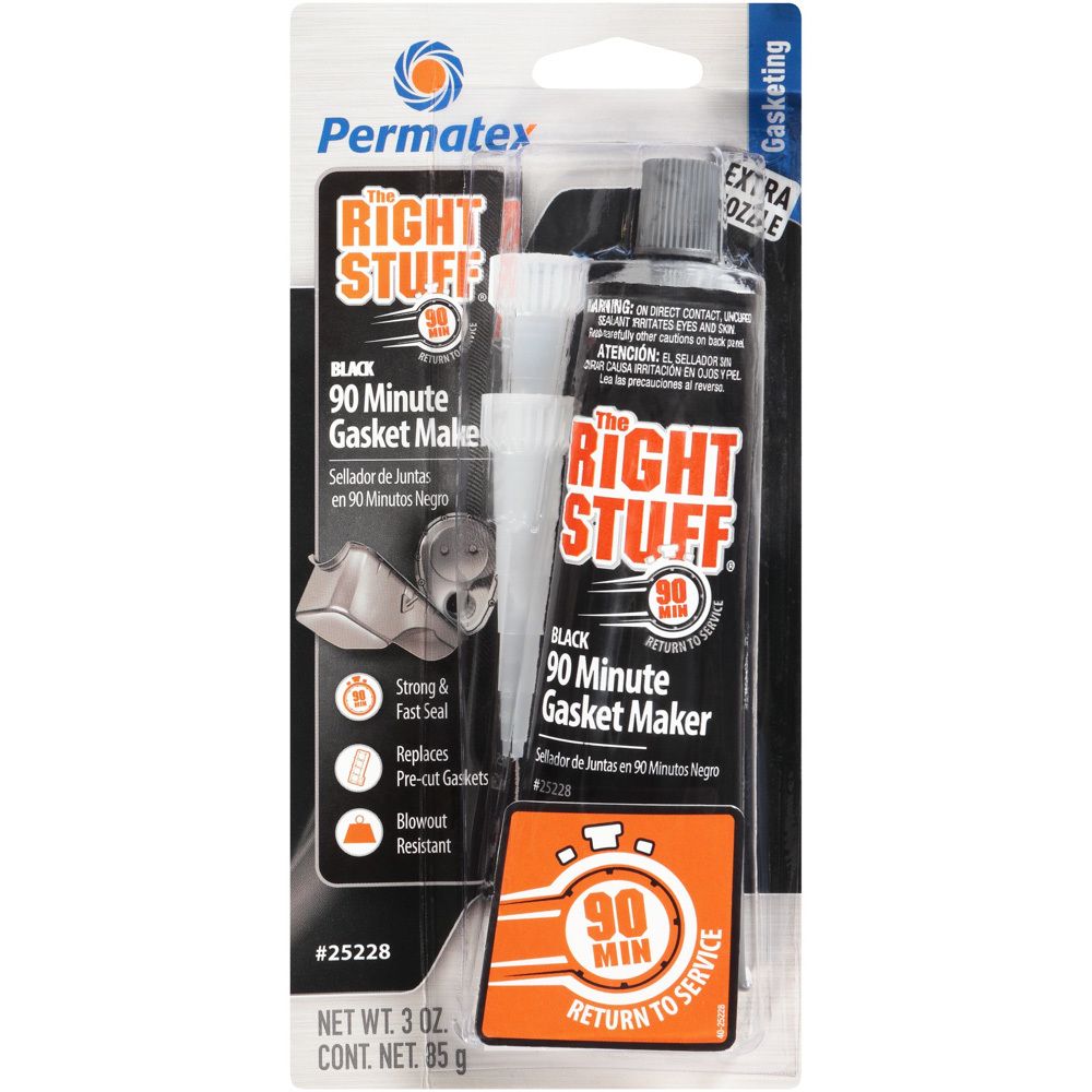 PERMATEXThe Right Stuff 90 Minut e Gasket Maker Black