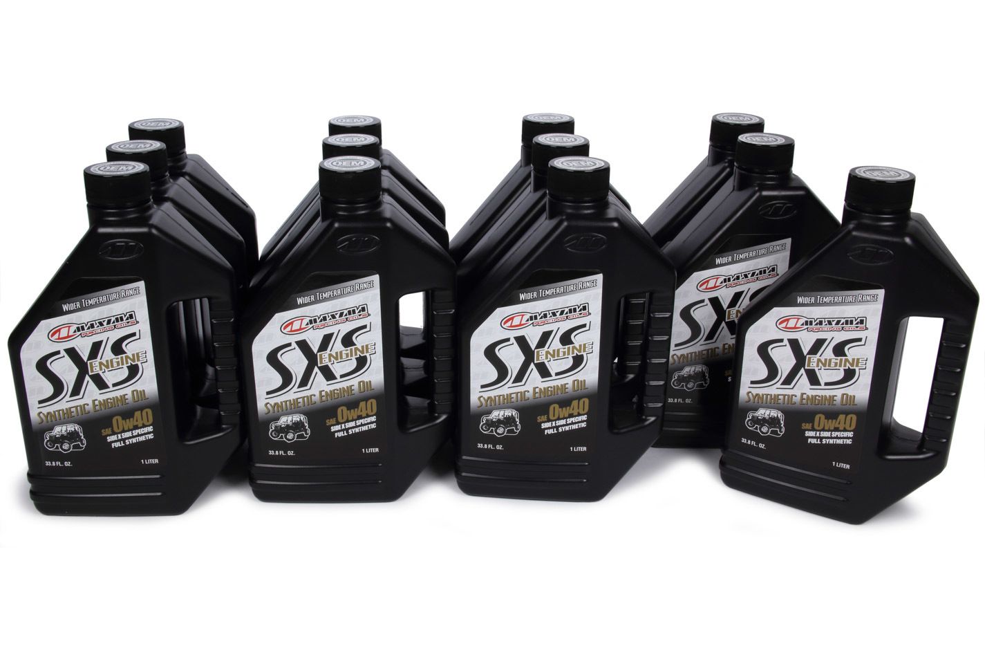 MAXIMA RACING OILSSXS Engine Full Syntheti c 0w40 Case 12 x 1 Liter
