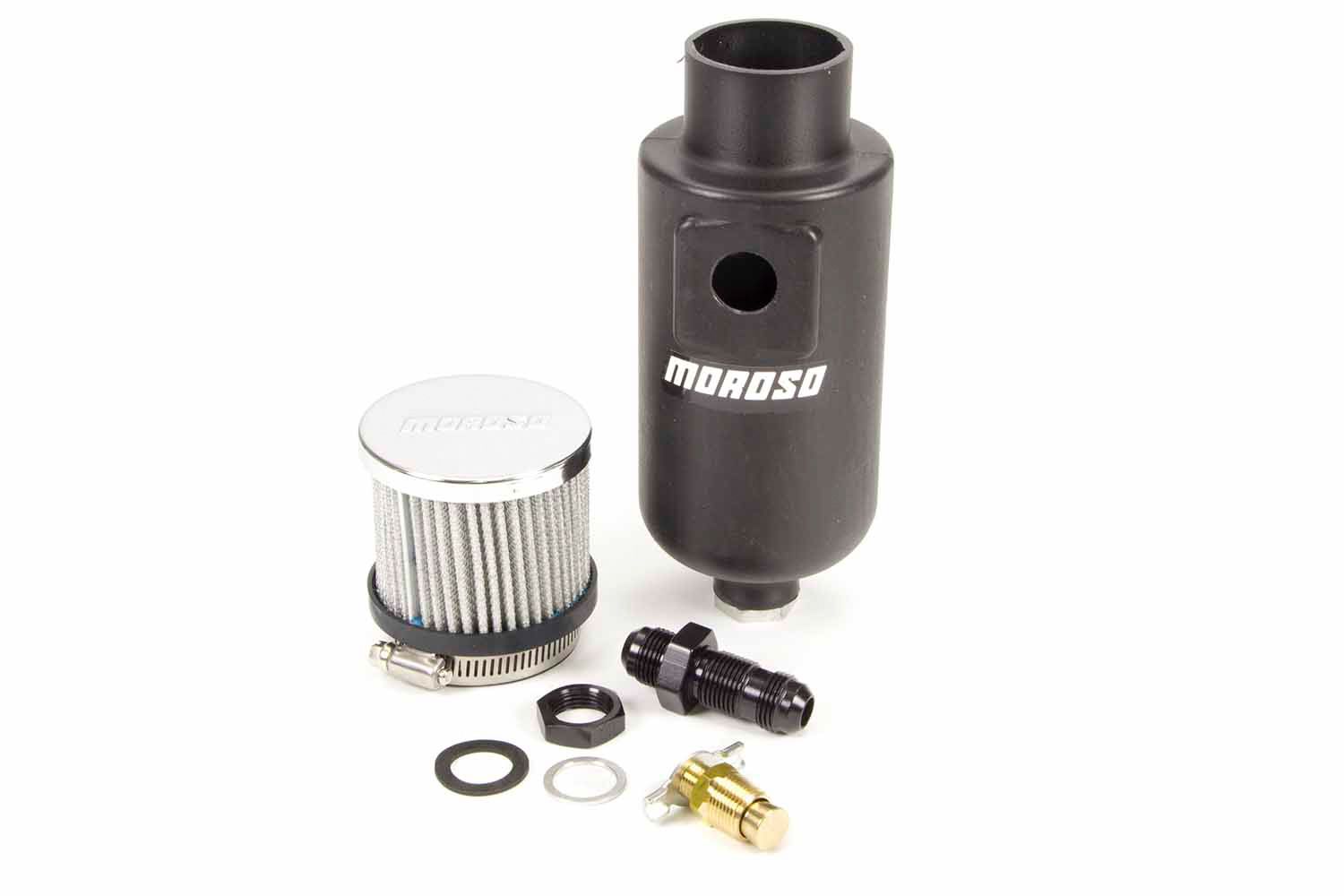 MOROSOPoly Breather Tank w/8an Fitting
