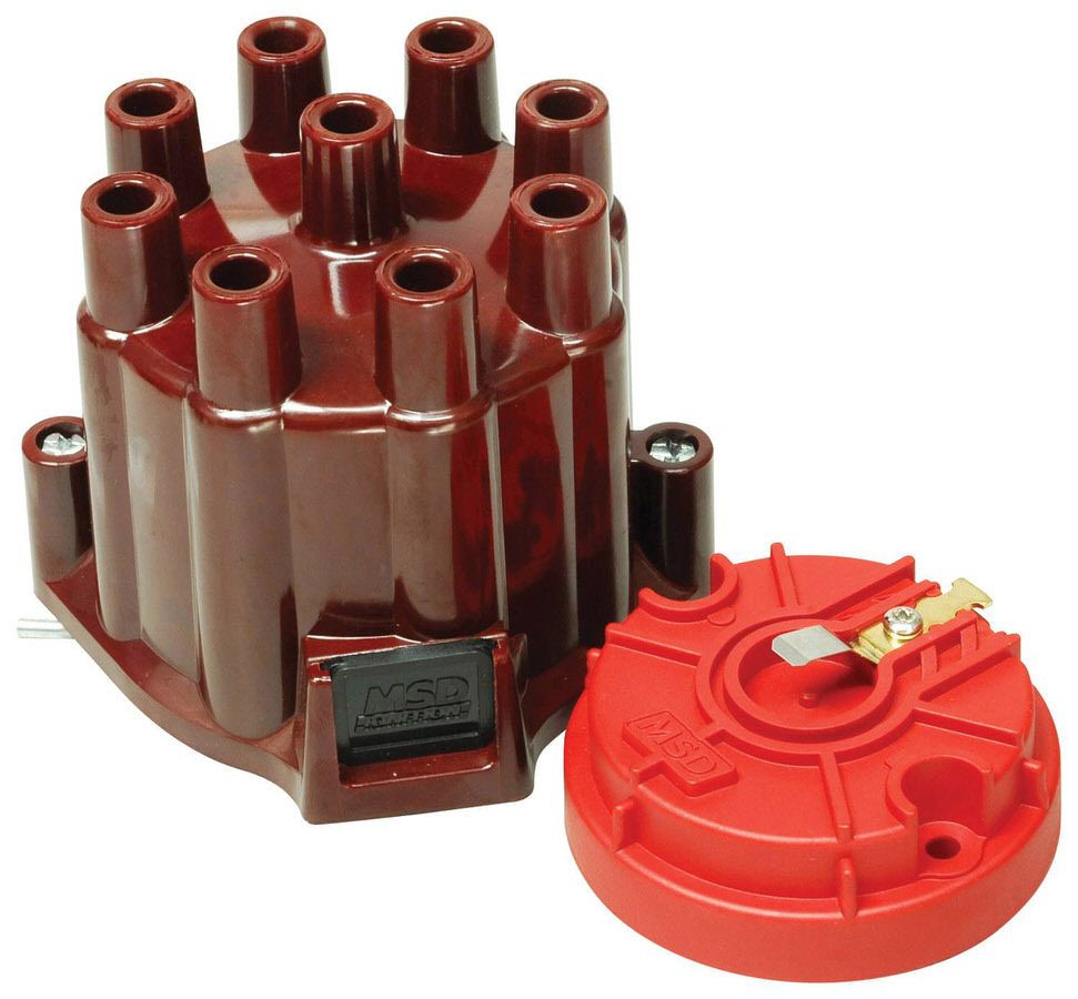 MSD IGNITIONDist. Cap & Rotor Kit - MSD/GM Points Style Cap