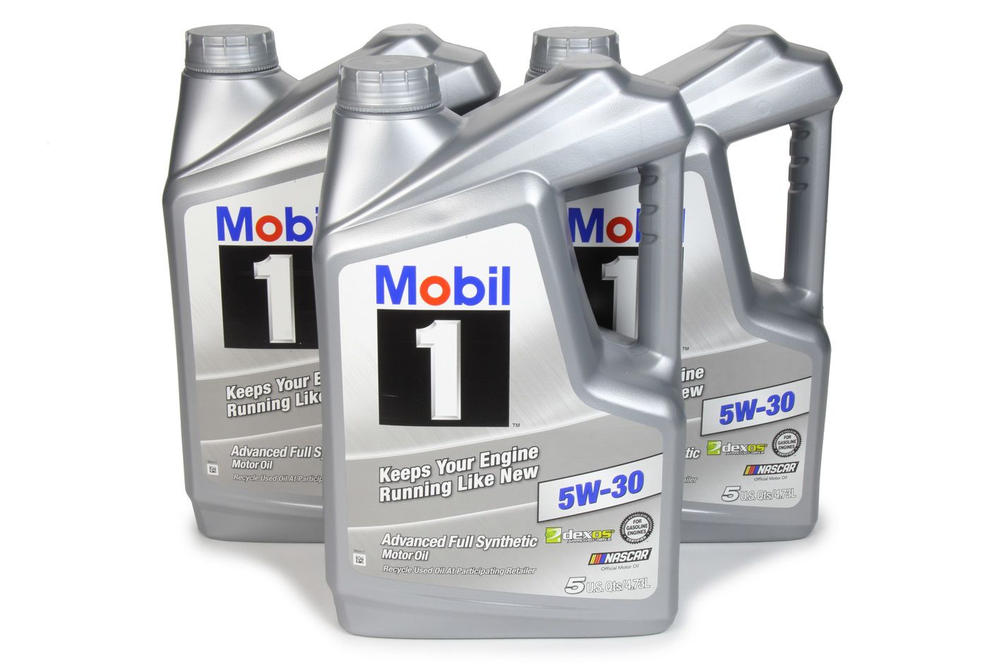 MOBIL 15w30 Synthetic Oil Case 3x5 Qt Bottles Dexos