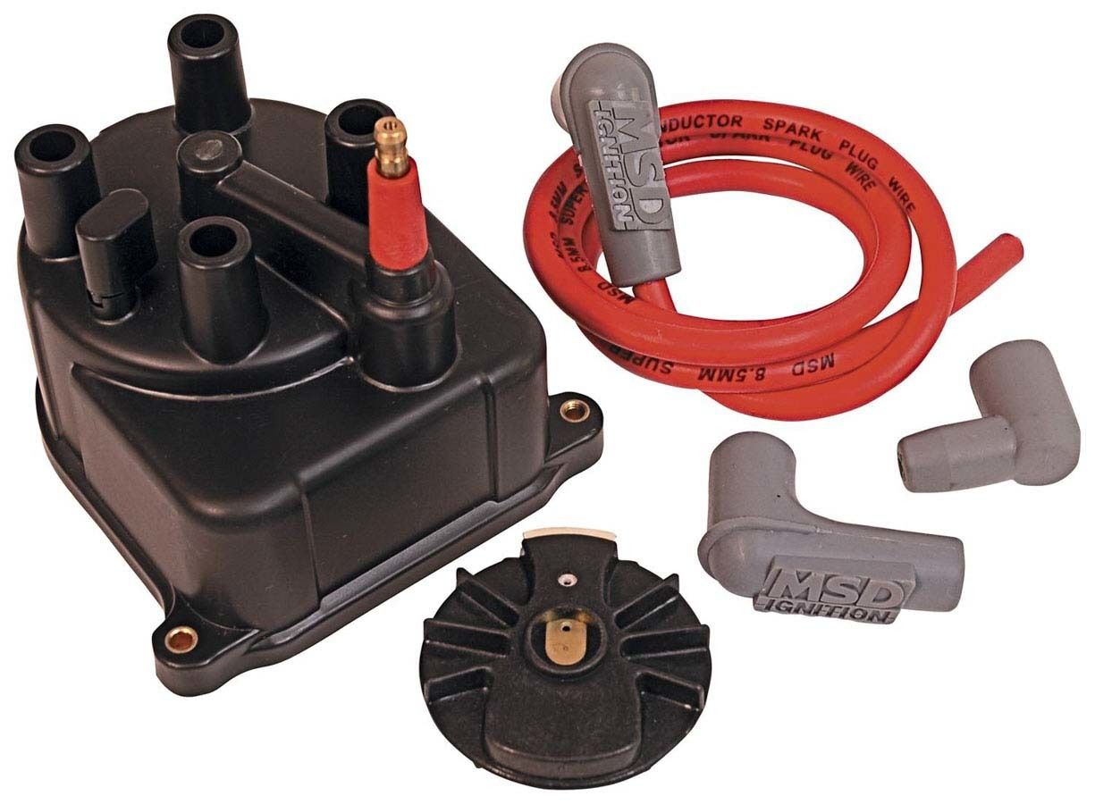 MSD IGNITIONCap & Rotor Kit - 92-01 Honda Civic/CRX 1.5/1.6L