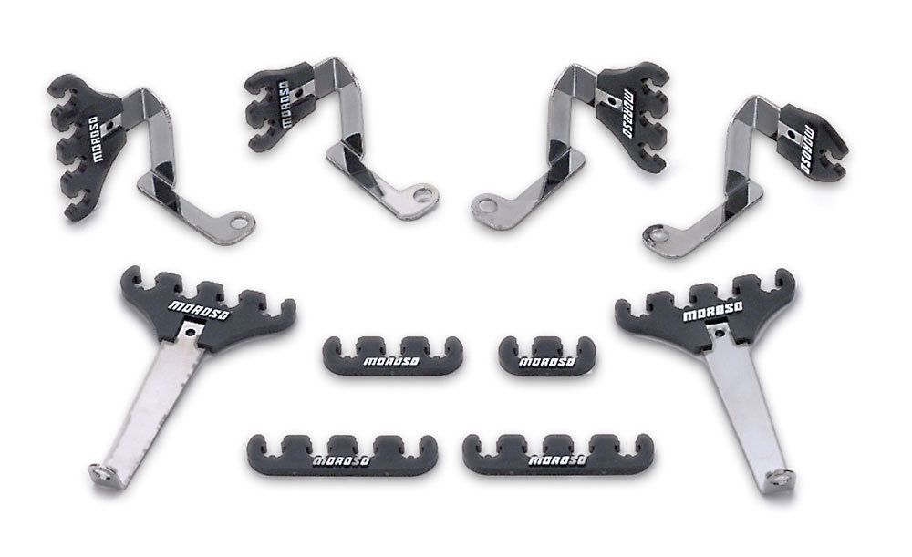 MOROSOSBF Spark Plug Wire Loom Kit - Black