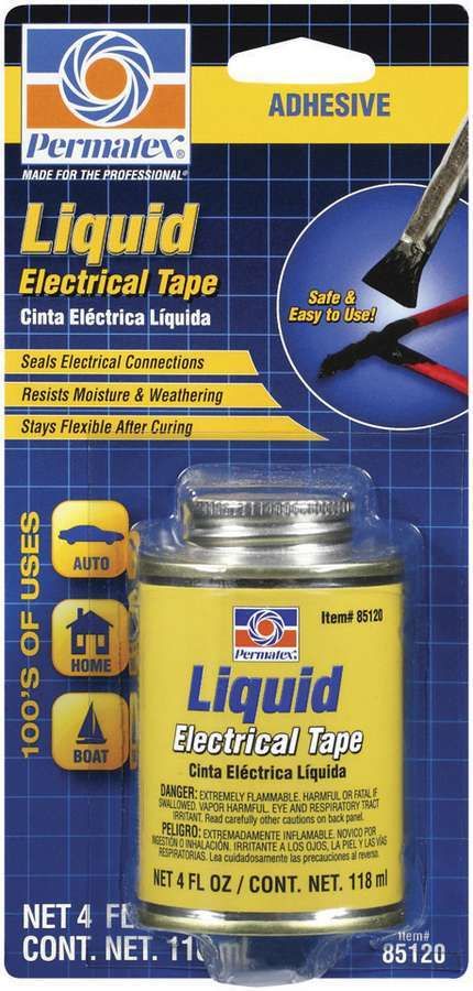 PERMATEXLiquid Electric Tape 4oz Can w/Brush