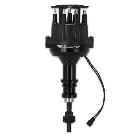 MSD IGNITIONSBF 302 Pro Billet Distributor Black Finish