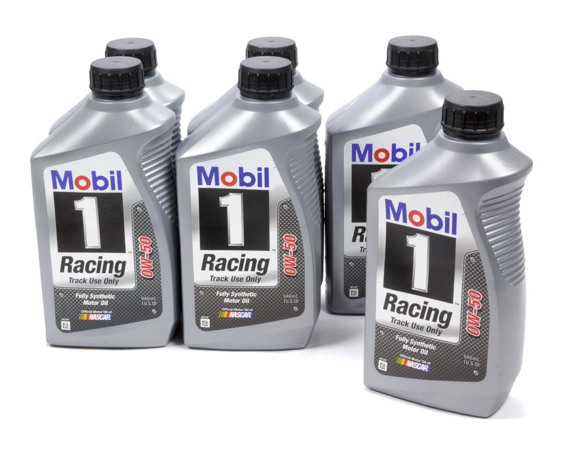 MOBIL 10w50 Racing Oil Case 6x1 Qt