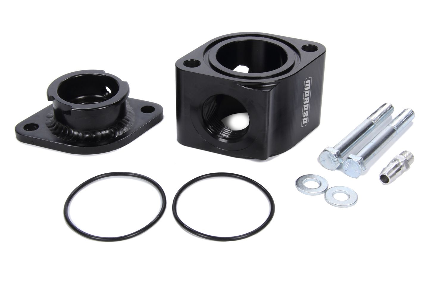 MOROSOManifold Filler Neck Kit - Billet Alum. Black