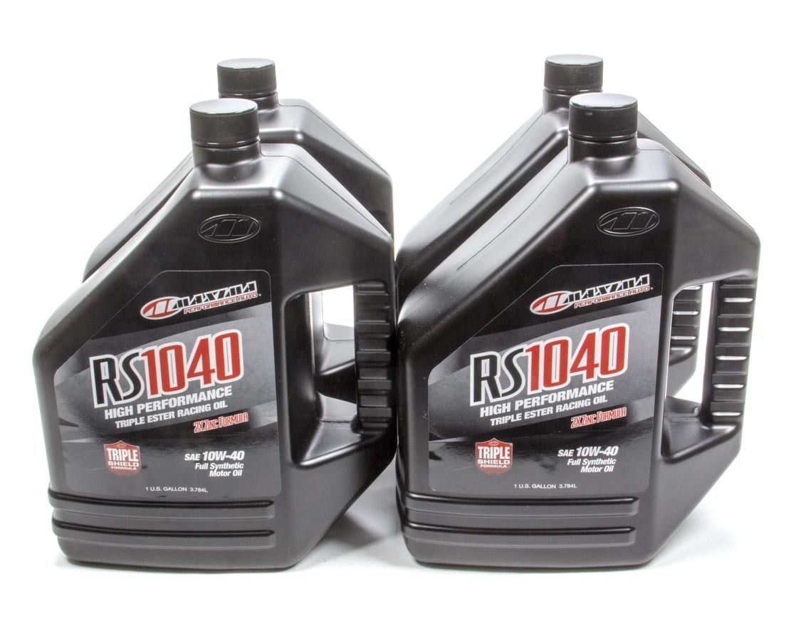 MAXIMA RACING OILS10w40 Synthetic Oil Case 4x1 Gallon RS1040