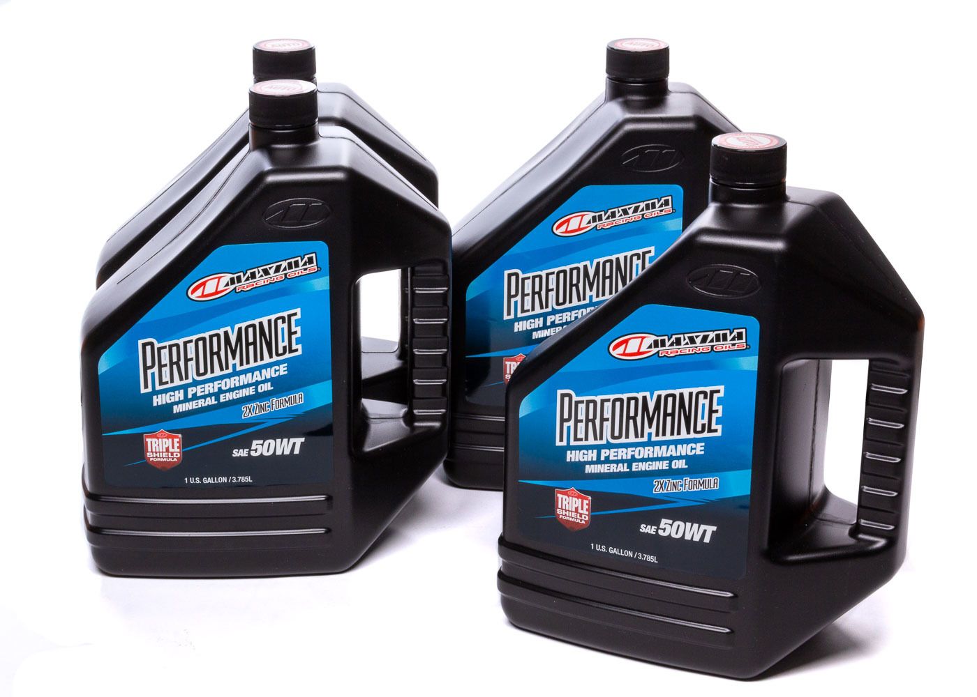 MAXIMA RACING OILS50w Petroleum Oil Case 4 x 1 Gallon