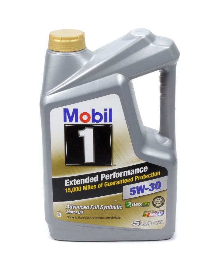 MOBIL 15w30 EP Oil 5 Quart Bottle Dexos