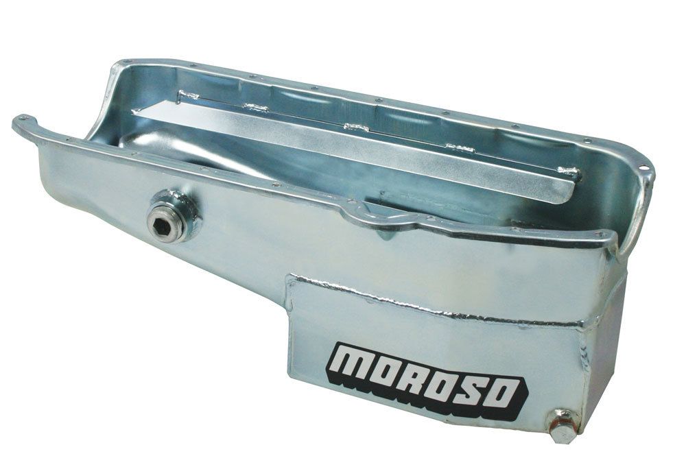 MOROSOSBC C/T Oil Pan - 7qt. LH Dipstick w/Ins. Bung