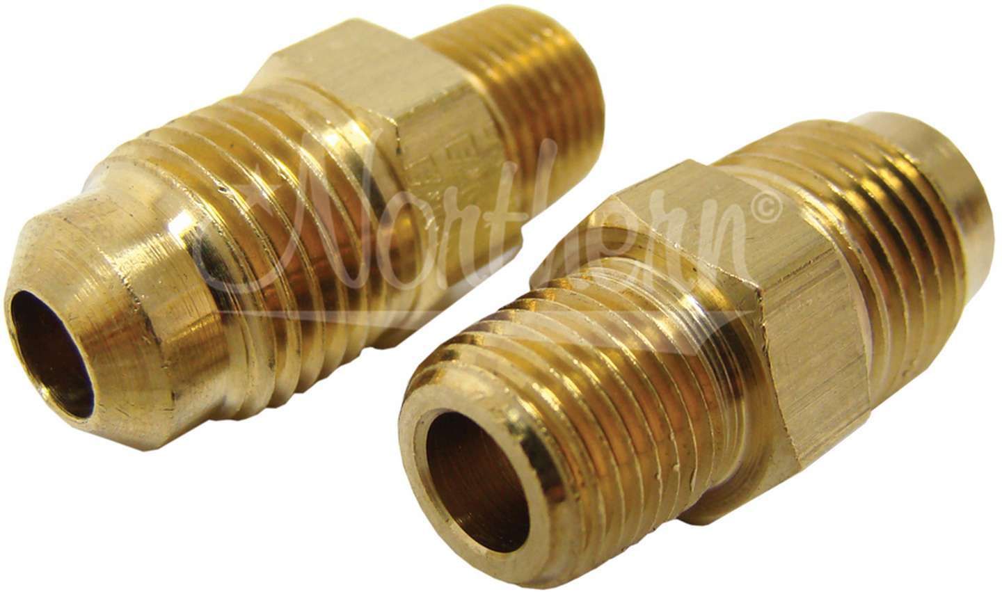 NORTHERN RADIATORTrans Line Adapter 1/8in -27 NPT X 5/16in 2 Pack