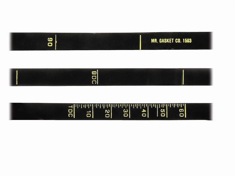 MR. GASKETBB Mopar 7-1/4in Timing Tape