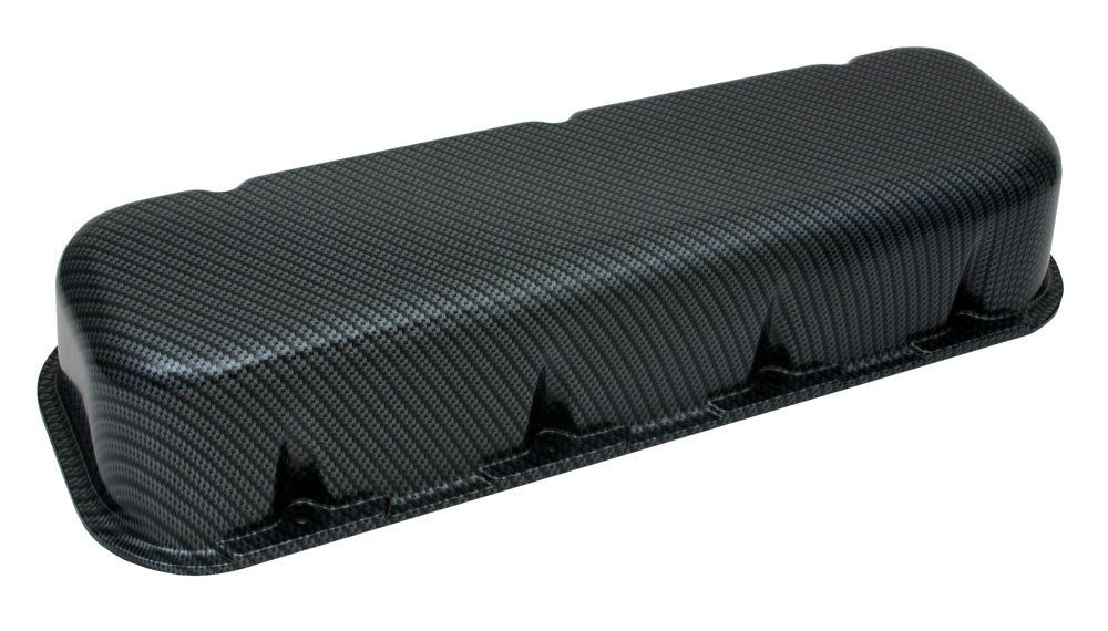 MOROSO BBC Cast Alum. Fiber Design V/C's - Gray/Blk