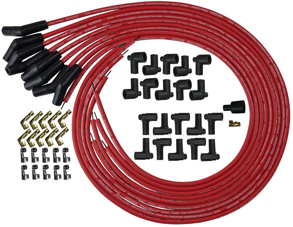 MOROSOBlue Max Ignition Wire Set - Red