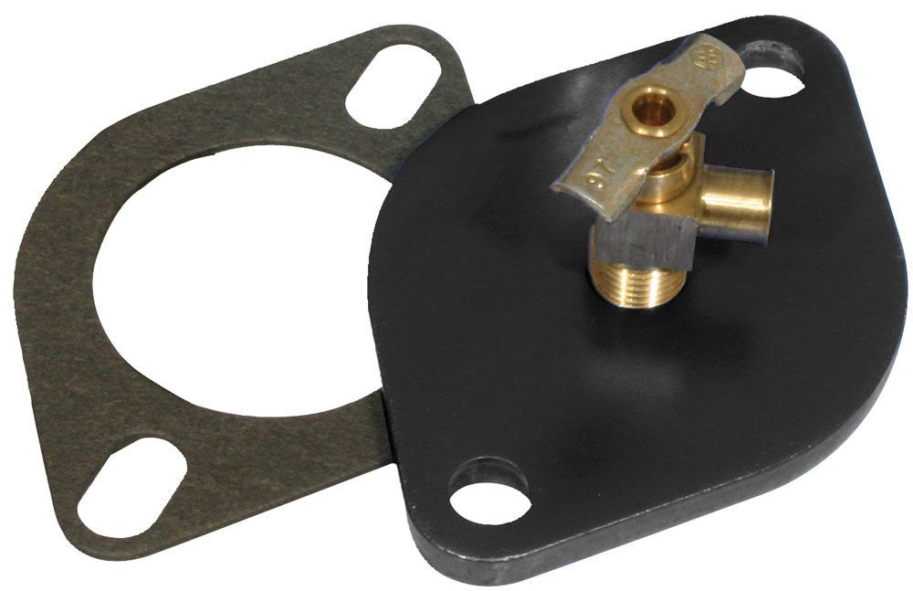 MOROSOChevy V8 Water Neck Bleeder Plate