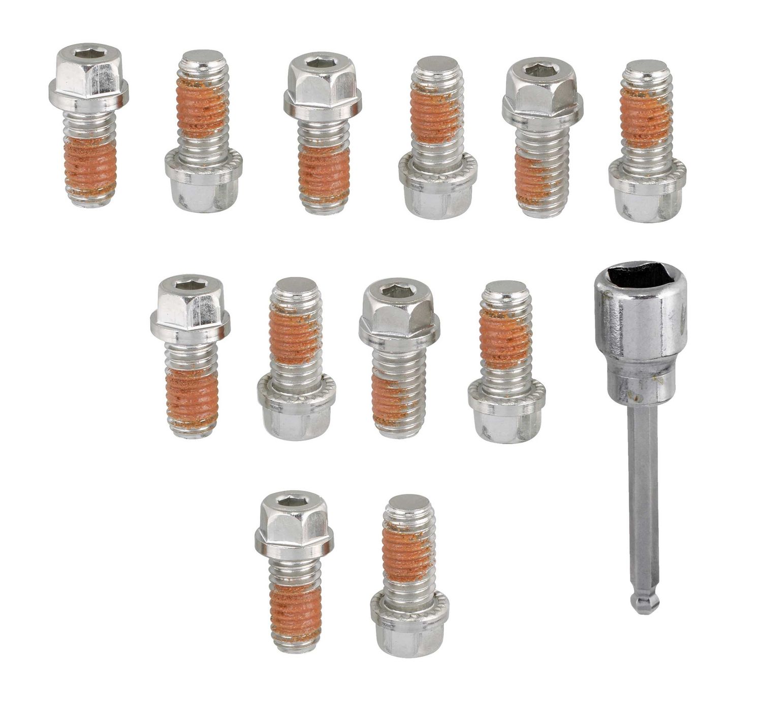 MR. GASKETLocking Header Bolt Kit 3/8-16 x 3/4 12pk