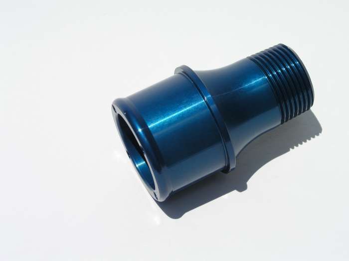 MEZIERE1.75in Hose W/P Fitting Blue
