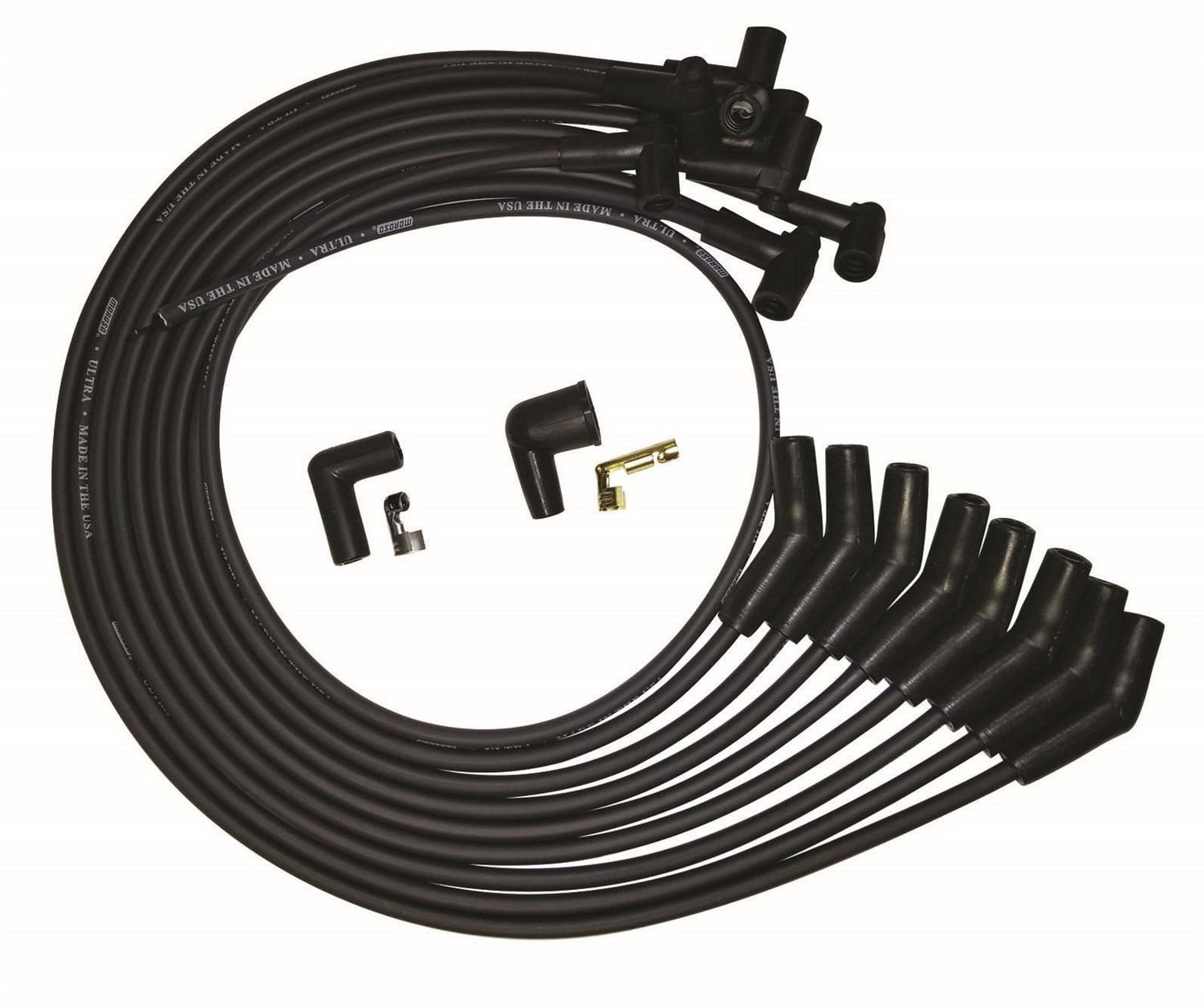 MOROSOUltra Plug Wire Set SBF 351W Black