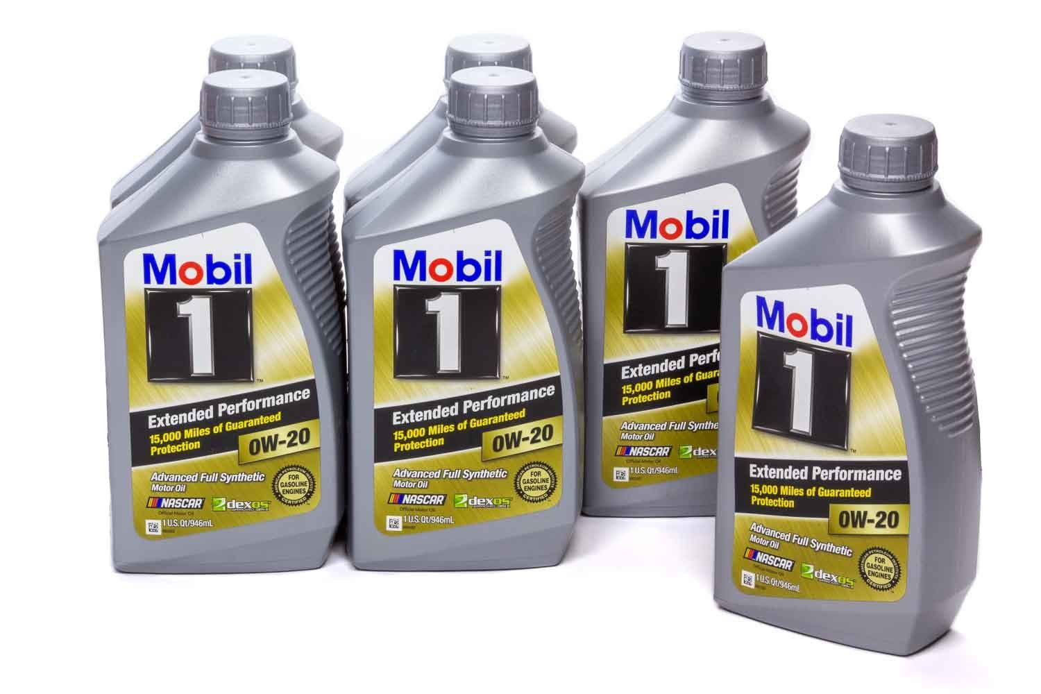 MOBIL 10w20 EP Oil Case 6x1 Qt Bottle Dexos