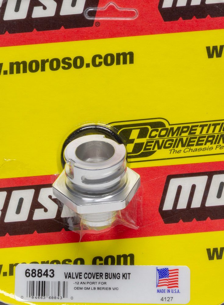 MOROSO12an Male Valve Cover Fitting for GM LS
