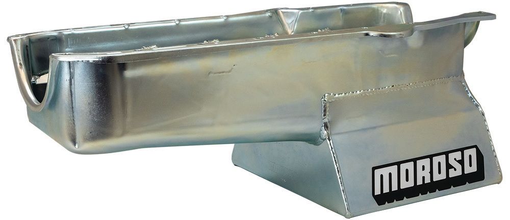 MOROSOSBC Street/Strip Oil Pan 86-Up 1-Piece Rear Main
