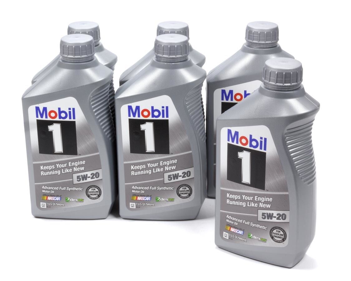 MOBIL 15w20 Synthetic Oil 6x1 Qt Dexos