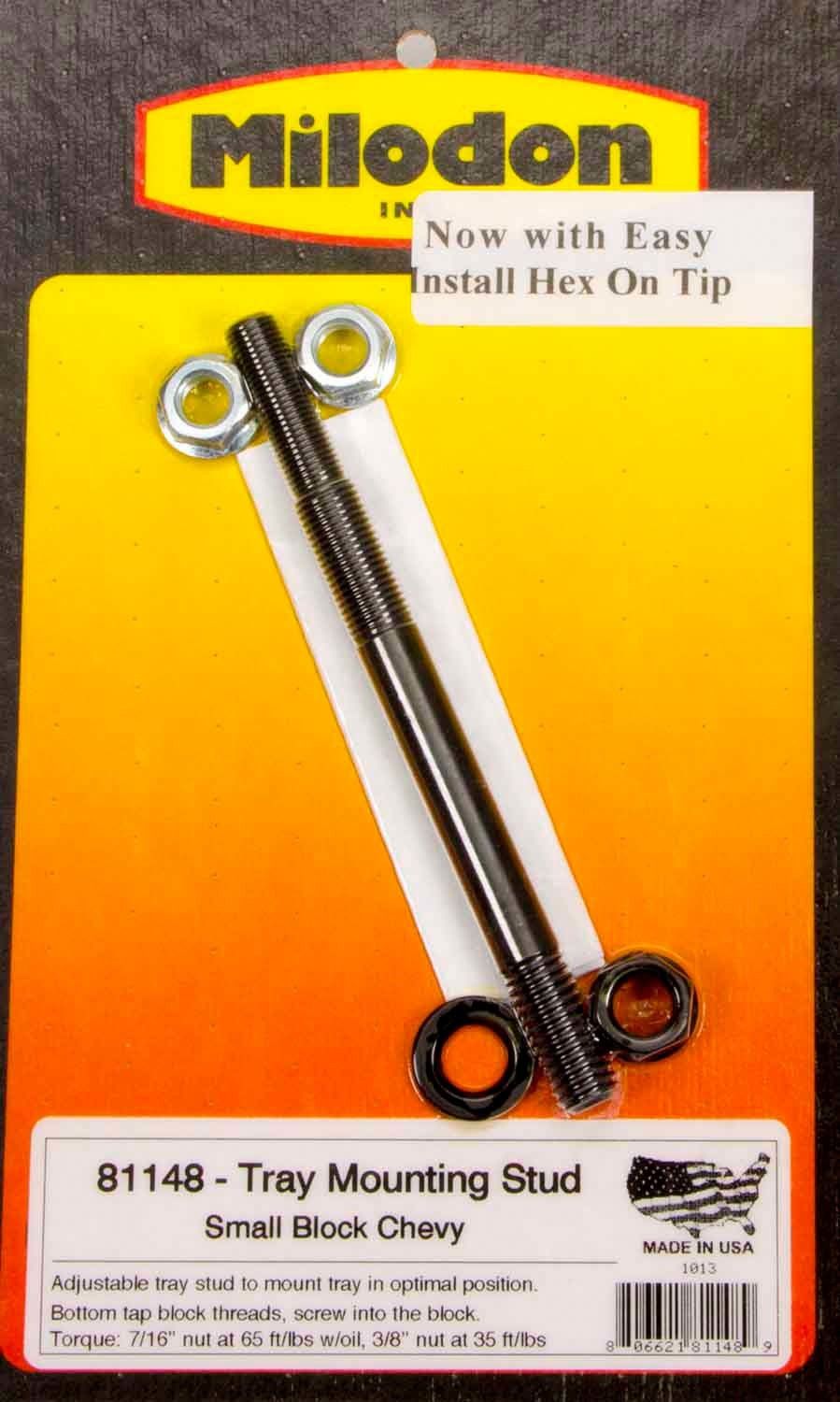 MILODON7/16in Windage Tray Stud