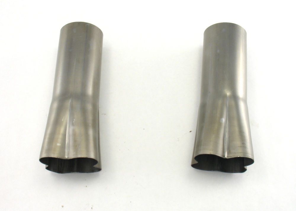 PATRIOT EXHAUST Formed Collectors - 1pr 1-3/4in x  3in