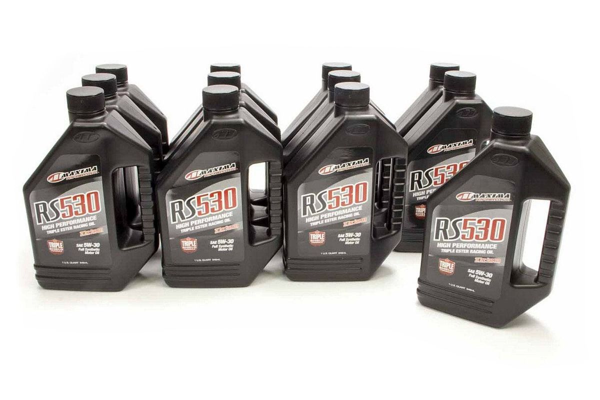 MAXIMA RACING OILS5w30 Synthetic Oil Case 12x1 Quart RS530